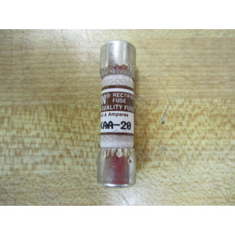 Bussmann KAA-20 KAA20 Fuse (Pack of 5) - New No Box