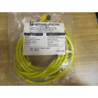 Pepperl + Fuchs 903422 Cable Accessory V12-W-YE5M-SJ00W