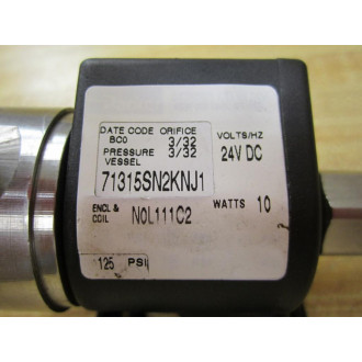 Parker 71315SN2KNJ1 Solenoid Valve - New No Box
