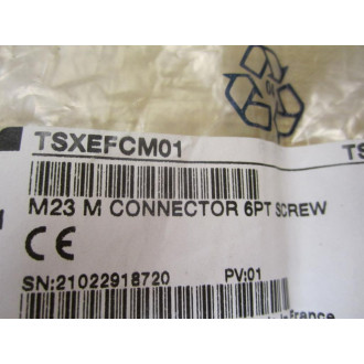 Schneider TSXEFCM01 M23 M Connector 6PT