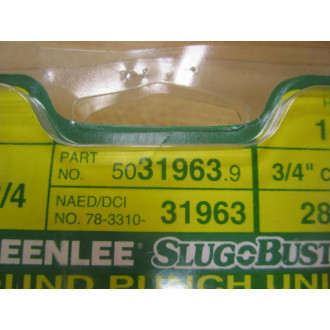 Greenlee 5031963.9 Round Punch Unit 50319639