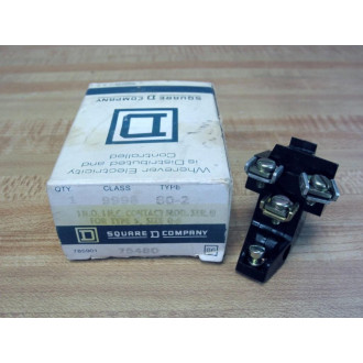 Square D 9998-SO-2 Contact Module 9998-S0-2