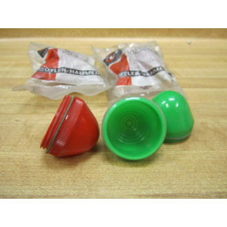 Cutler Hammer 10250TC1 Eaton Plastic Lens (Pack of 3) - New No Box