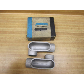 Crouse & Hinds LR 57 Conduit Fitting Size 1 12" (Pack of 2)