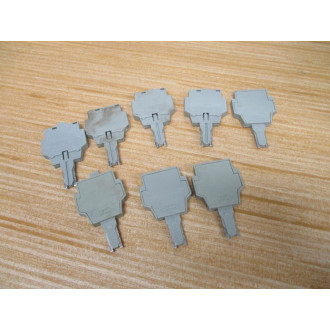 Wago 281-511 Fuse Plug 281511 WO Pull Tab (Pack of 8) - Used