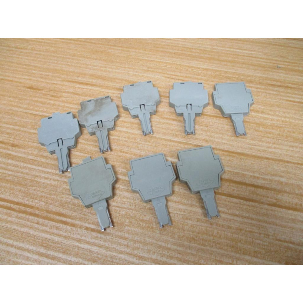 Wago 281-511 Fuse Plug 281511 WO Pull Tab (Pack of 8) - Used Wago 281-511 Fuse Plug 281511 WO Pull Tab (Pack of 8) - Used