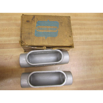 Crouse & Hinds C47 Conduit Box Size 1 14" (Pack of 2)