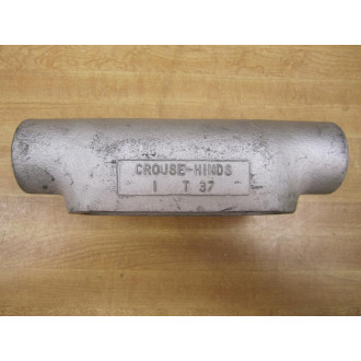 Crouse & Hinds T 37 Conduit Bodies Size 1" (Pack of 2)