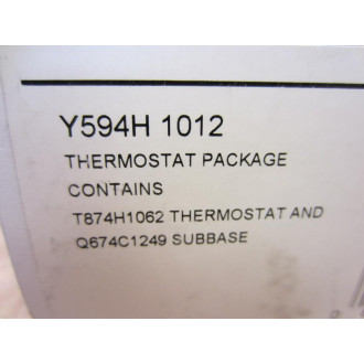 Honeywell Y594H1012 Thermostat Package