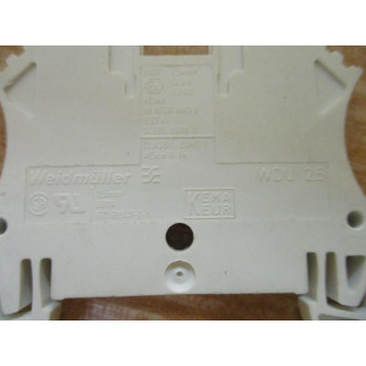 Weidmuller WDU 2.5 WS Terminal Block 1036800000 (Pack of 10) - New No Box
