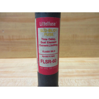 Littelfuse FLSR-60 Fuse Cross Ref 486L43, FLSR060 (Pack of 2) - New No Box