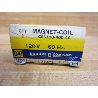 Square D C65108-400-40 Magnet Coil  C6510840040