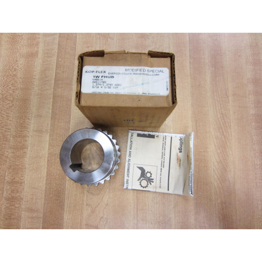 Kop-Flex 1W FHUB Hub - Bore 1.3741.3745