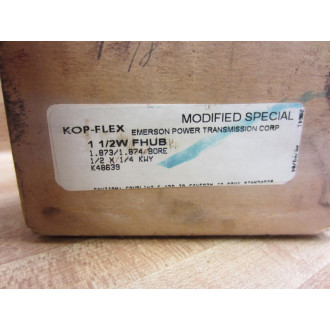 Kop-Flex 1 12W FHUB Hub 1.8731.874 Bore 112WFHUB