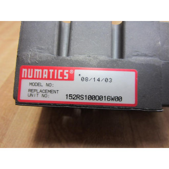 Numatics 152RS100O016W00 Regulator