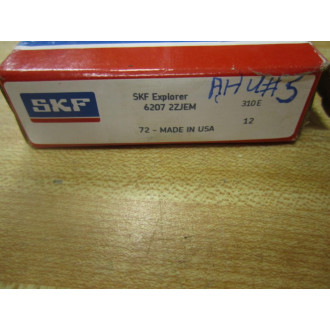 SKF 6207 2ZJEM Ball Bearing Deep Groove 6207-2ZC3GJN (Pack of 2)