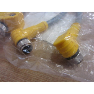 Turck VB2-FSM 4.42WKC 4T-0.30.3S622 Cable VB2FSM442WKC4T0303S622 (Pack of 2)