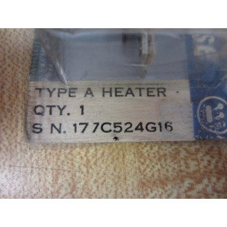 Cutler Hammer Westinghouse FH16 Overload Heater 177C524G16