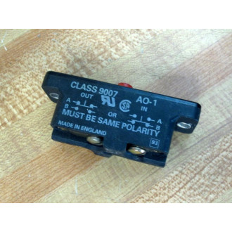 Square D 9007-AO-1 Snap Switch 9007-A0-1 Red Plunger - New No Box