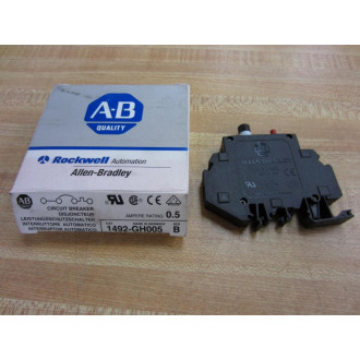 Allen Bradley 1492-GH005 Circuit Breaker 1492GH005 0.5A