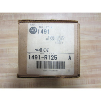 Allen Bradley 1491-R125 Fuse Block Series A 1491R125