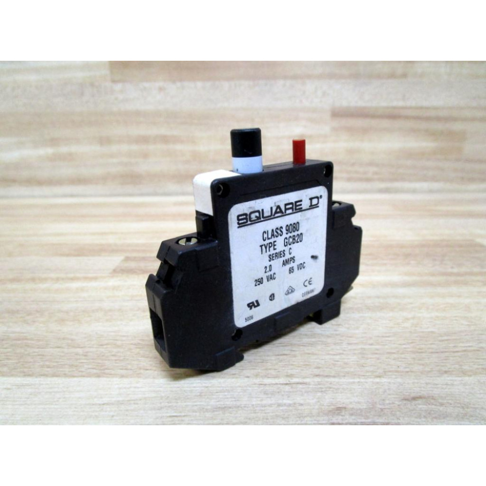 Square D 9080GCB20 Circuit Protector  9080GCB20 - Used