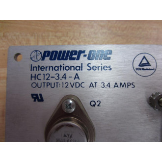 Power One HC12-3.4-A HC1234A Industrial Series Power Supply - Used