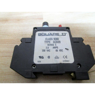 Square D 9080GCB20 Circuit Protector  9080GCB20 - Used