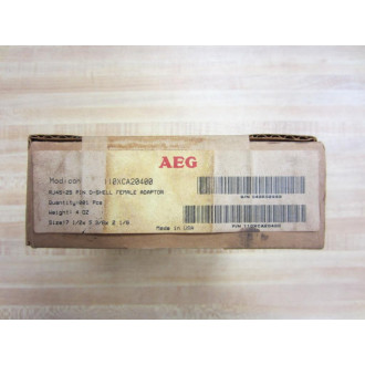AEG 110XCA20400 Connector RJ45-25-Pin