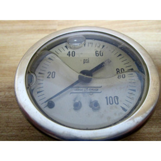 Versa Gauge 0-100PSI Pressure Gauge - New No Box