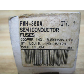Bussmann FWH-350A Fuse FWH350A