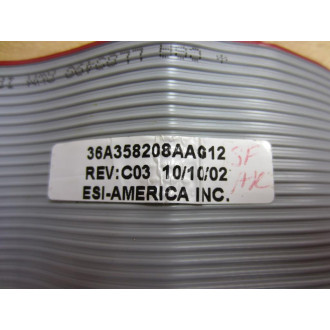 ESI-America 36A358208AAG12 Ribbon Cable 13PL 24 Pin - New No Box