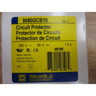 Square D 9080 GCB10 Circuit Breaker 48108 (Pack of 11)