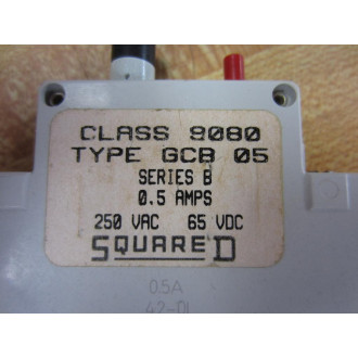 Square D 9080-GCB-05 Circuit Breaker 9080GCB05 (Pack of 4) - Used