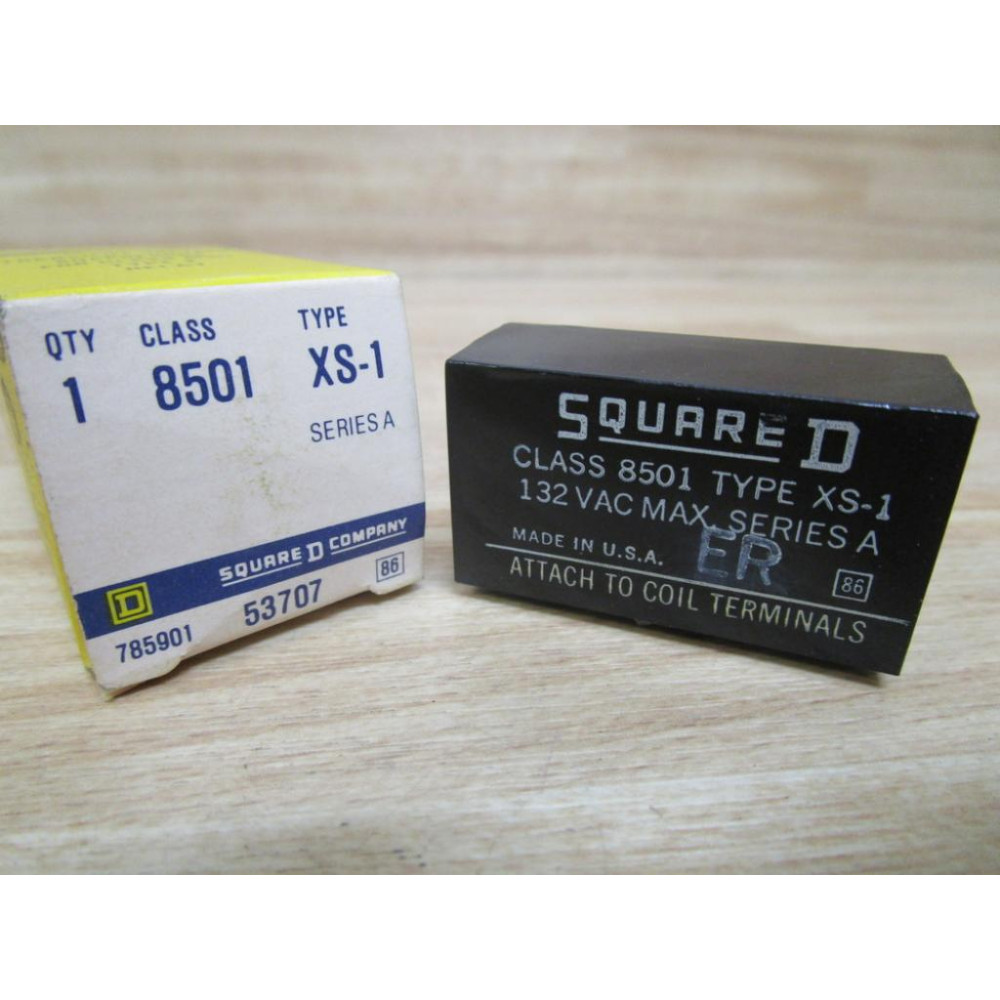 Square D 8501XS1 Suppressor Relay  8501-XS1 (Pack of 3)