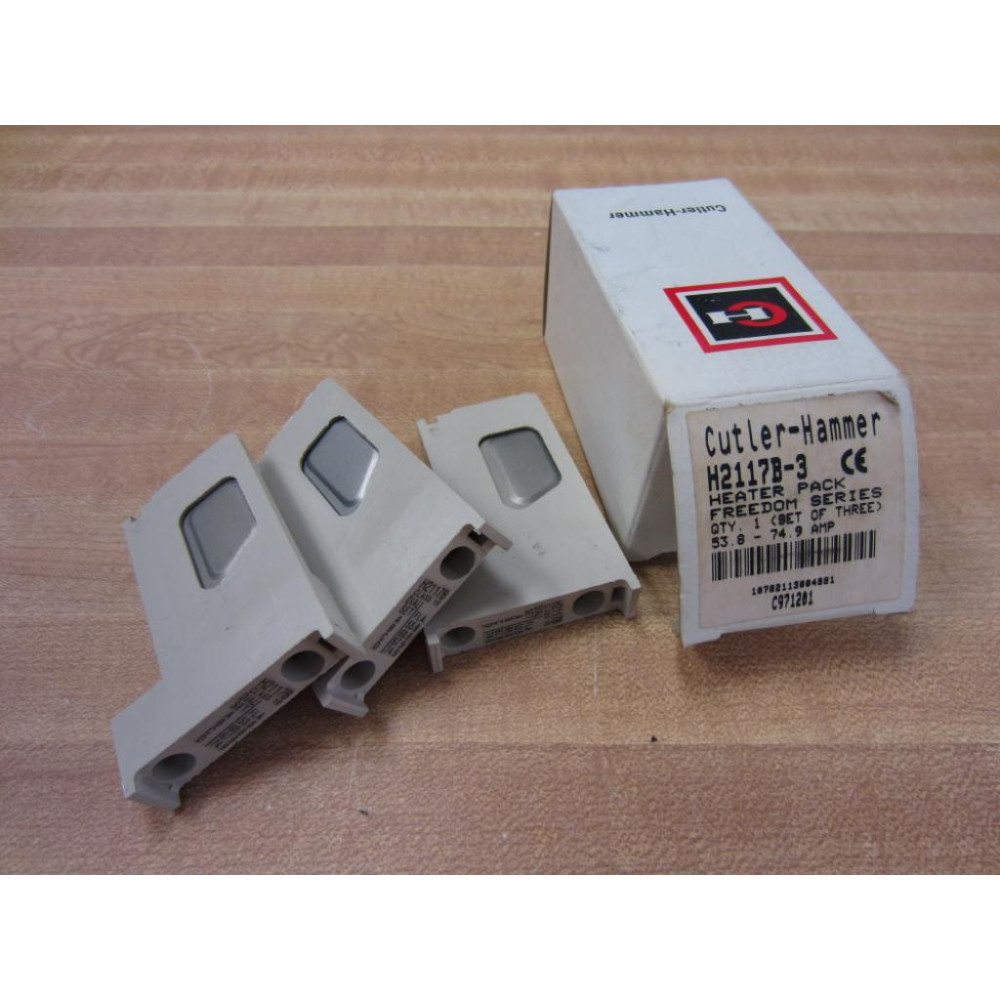 Cutler Hammer H2117B Eaton Heater H2117B-3 (Pack of 3)