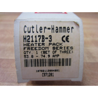 Cutler Hammer H2117B Eaton Heater H2117B-3 (Pack of 3)
