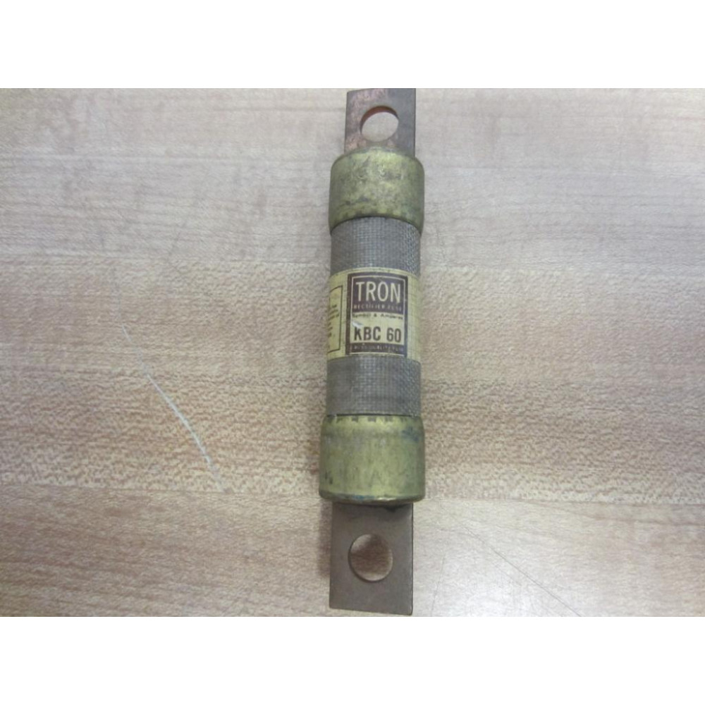 Bussmann KBC 60 Tron KBC60 Rectifier Fuse - New No Box