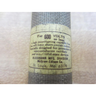 Bussmann KBC 60 Tron KBC60 Rectifier Fuse - New No Box