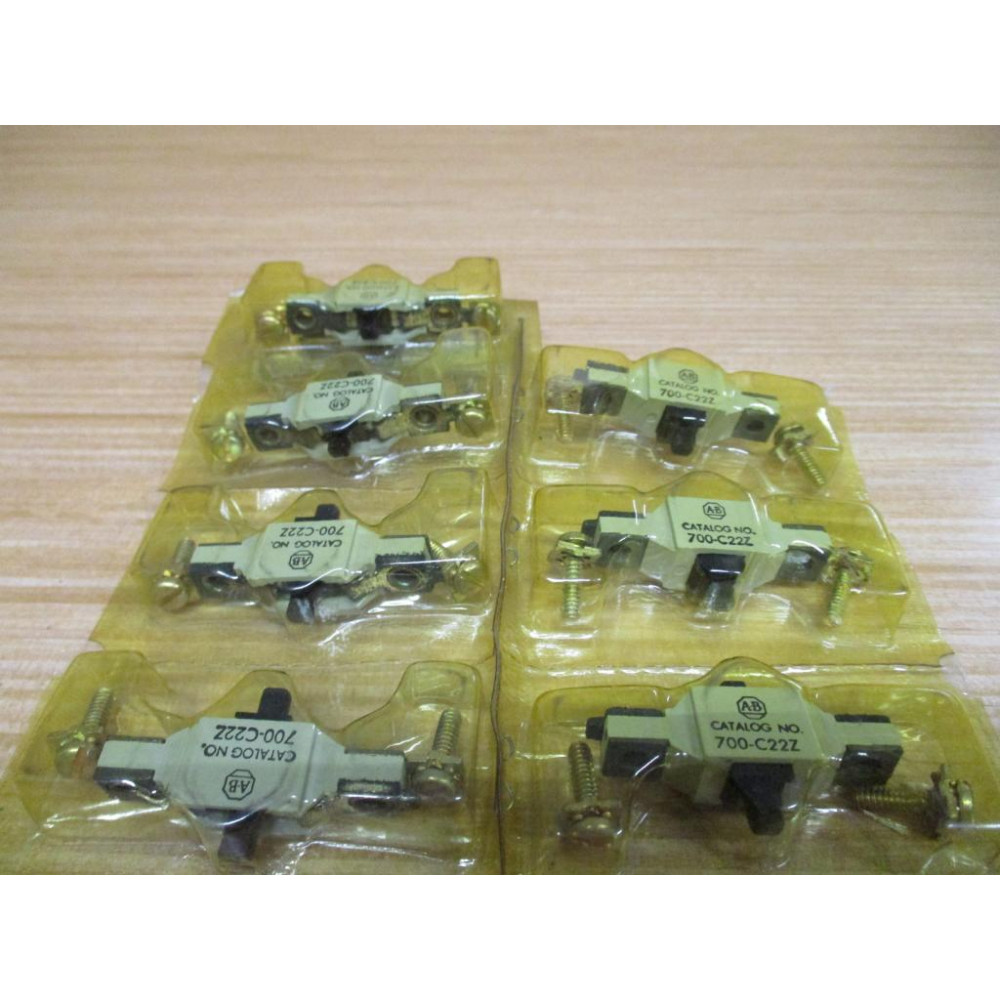Allen Bradley 700-C22Z Relay Contact Catridge 700C22Z (Pack of 7)