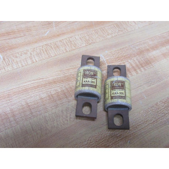 Bussmann KAA 300 Tron KAA300 Rectifier Fuse (Pack of 2) - New No Box
