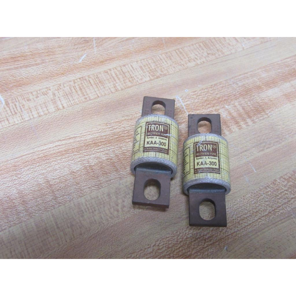Bussmann KAA 300 Tron KAA300 Rectifier Fuse (Pack of 2) - New No Box