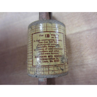 Bussmann KAA 300 Tron KAA300 Rectifier Fuse (Pack of 2) - New No Box