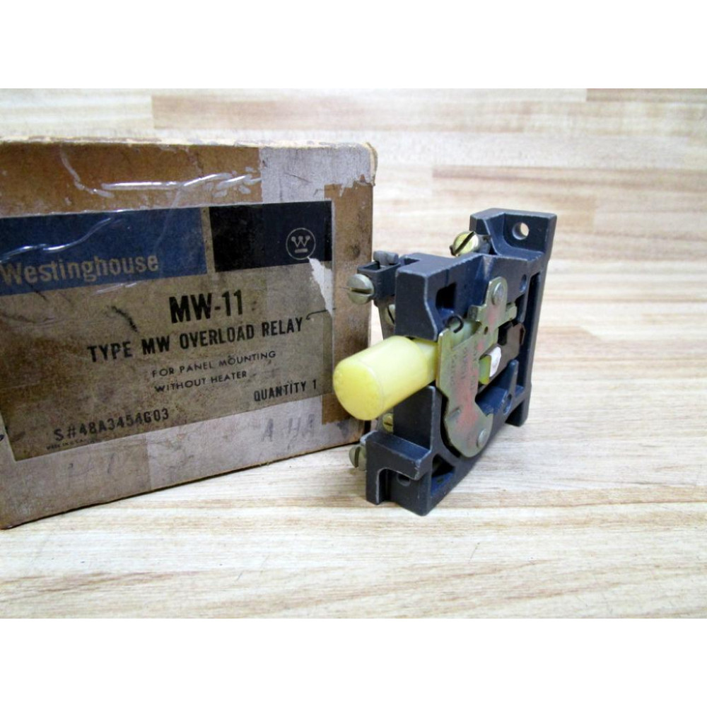 Westinghouse MW-11 Overload Relay MW11 48A3454G03