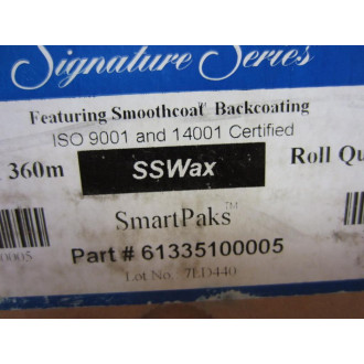 Soney Chemicals 61335100005 SSWax 108.0mm X 360m (Pack of 6)
