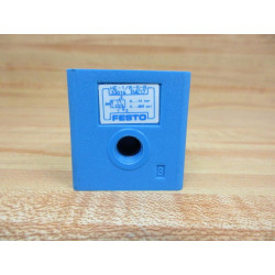 Festo HE-18-S-B Valve HE18SB Missing 2 Screws - New No Box