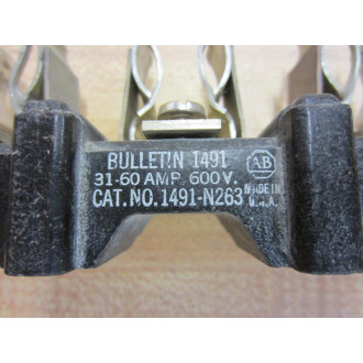 Allen Bradley 1491-N263 Fuse Block - Used