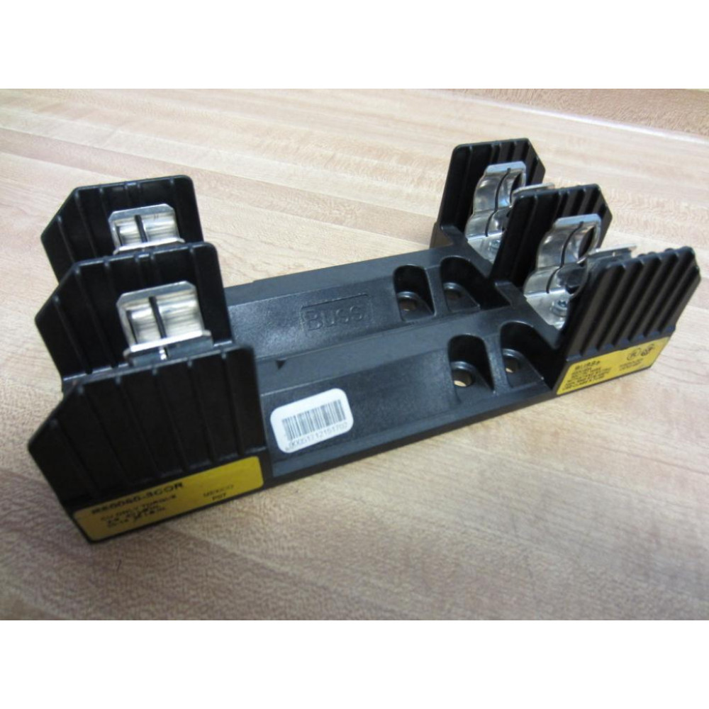 Bussmann R60060-3COR R600603COR Fuse Block 2 Pole 600V 60A - New No Box