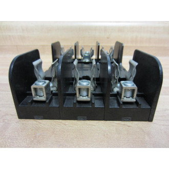 Gould 60358R Shawmut Fuse Block 3 Pole 30A 600V - Used