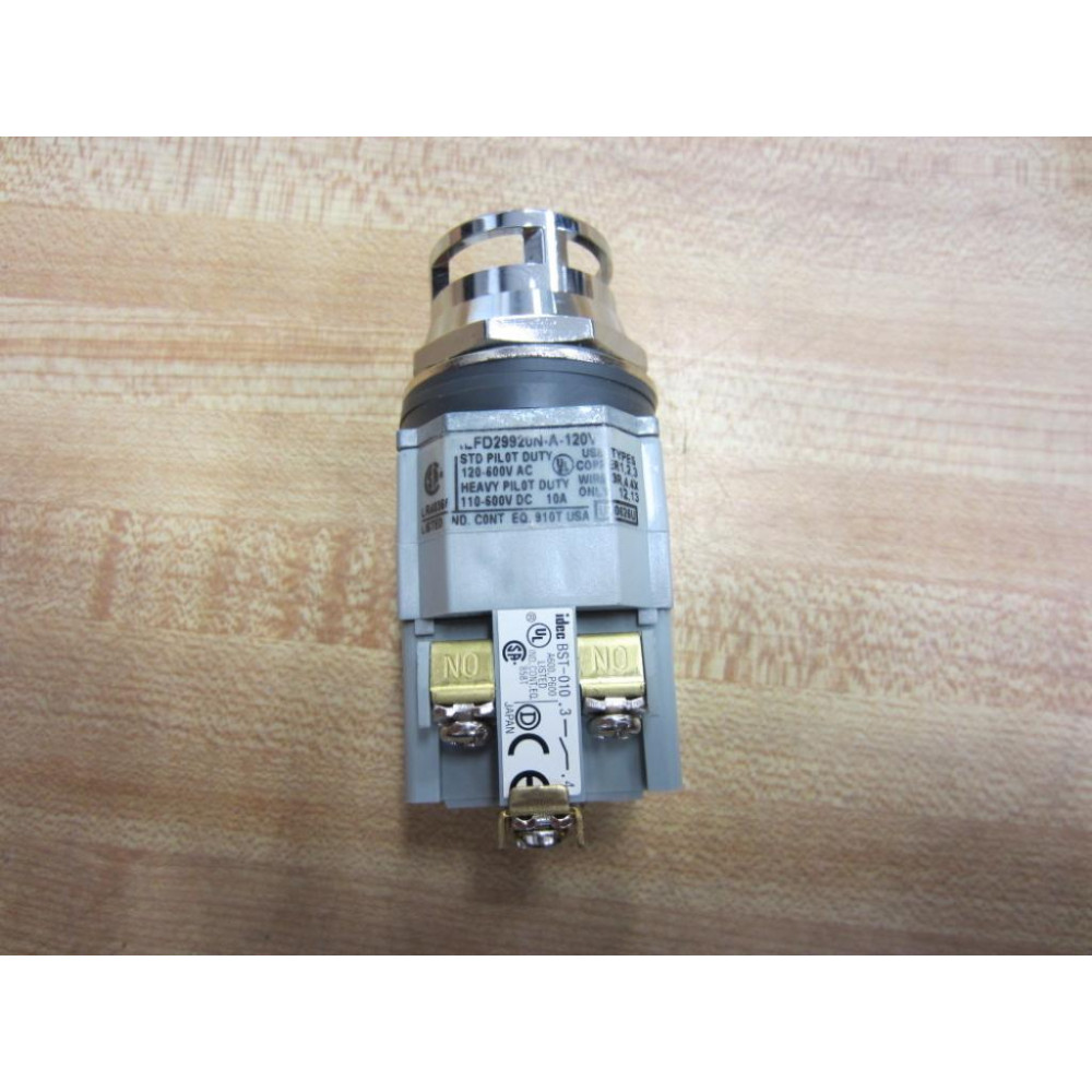IDEC ALFD29920N-A-120V Push Button - New No Box